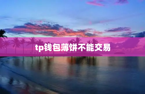 tp钱包薄饼不能交易