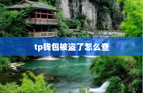 tp钱包被盗了怎么查