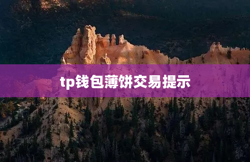 tp钱包薄饼交易提示