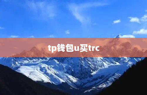 tp钱包u买trc