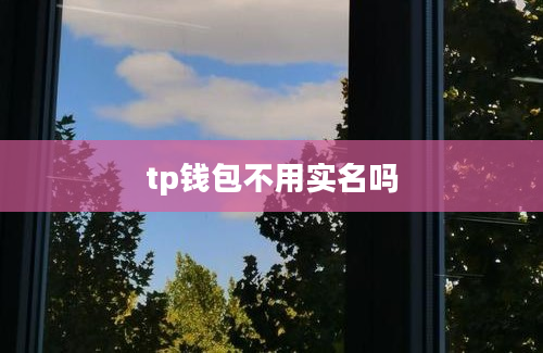 tp钱包不用实名吗