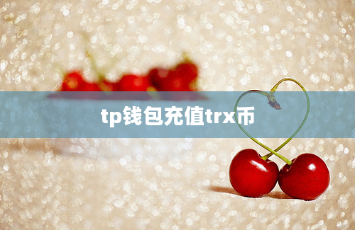 tp钱包充值trx币
