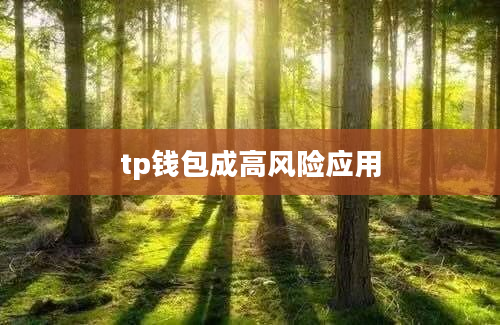 tp钱包成高风险应用