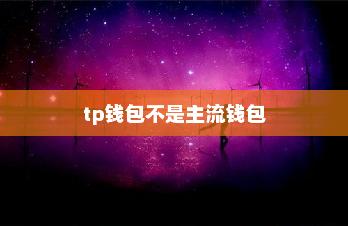 tp钱包不是主流钱包